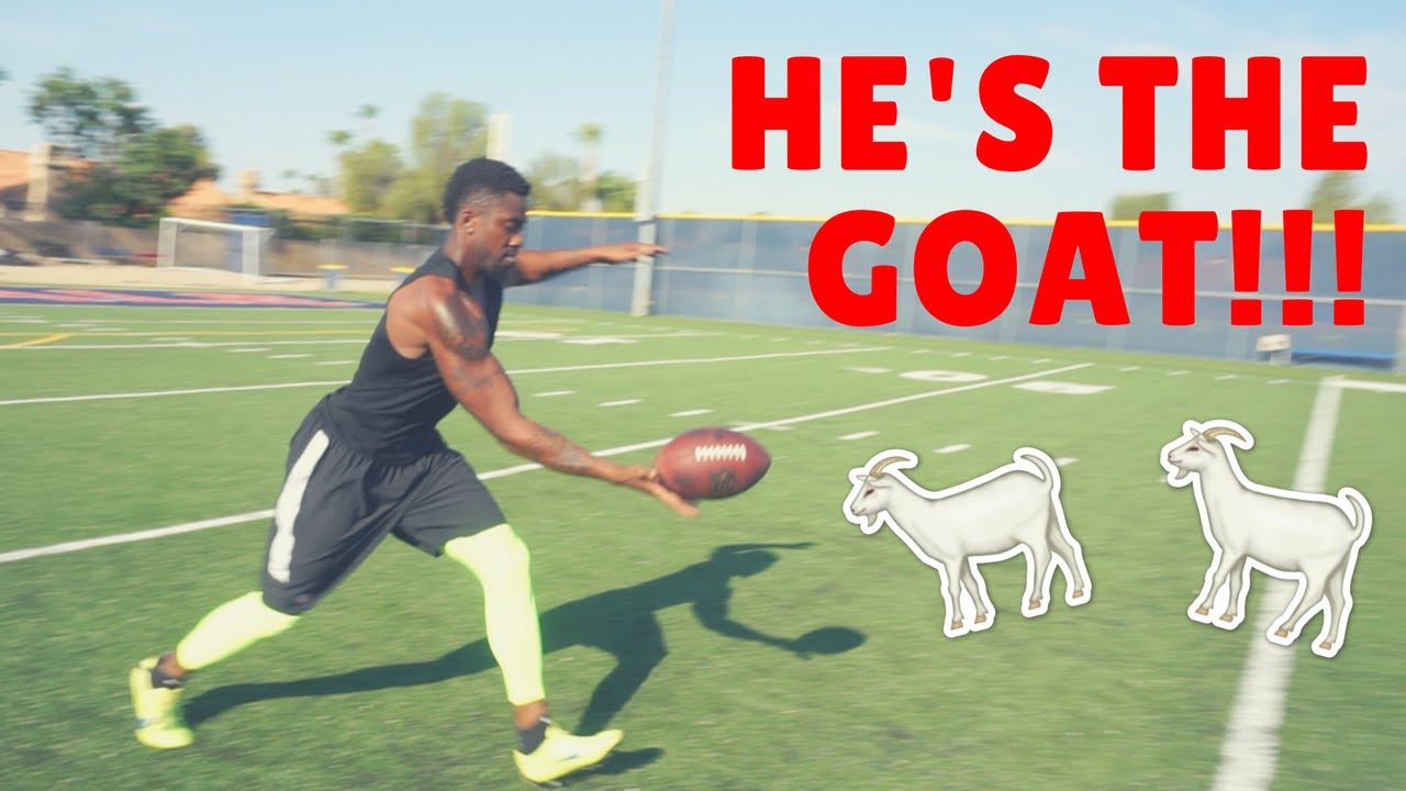 TRAINING WITH NFL PUNTER MARQUETTE KING!
