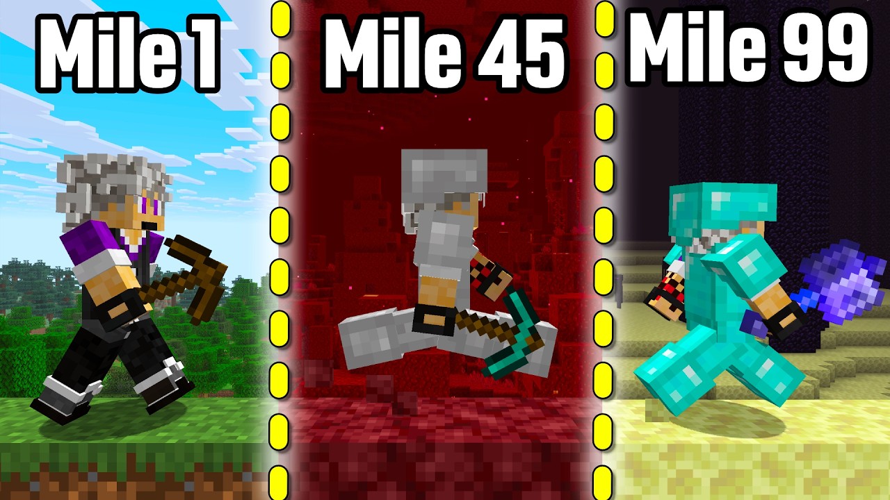 Speedrunning Minecraft in Real Life