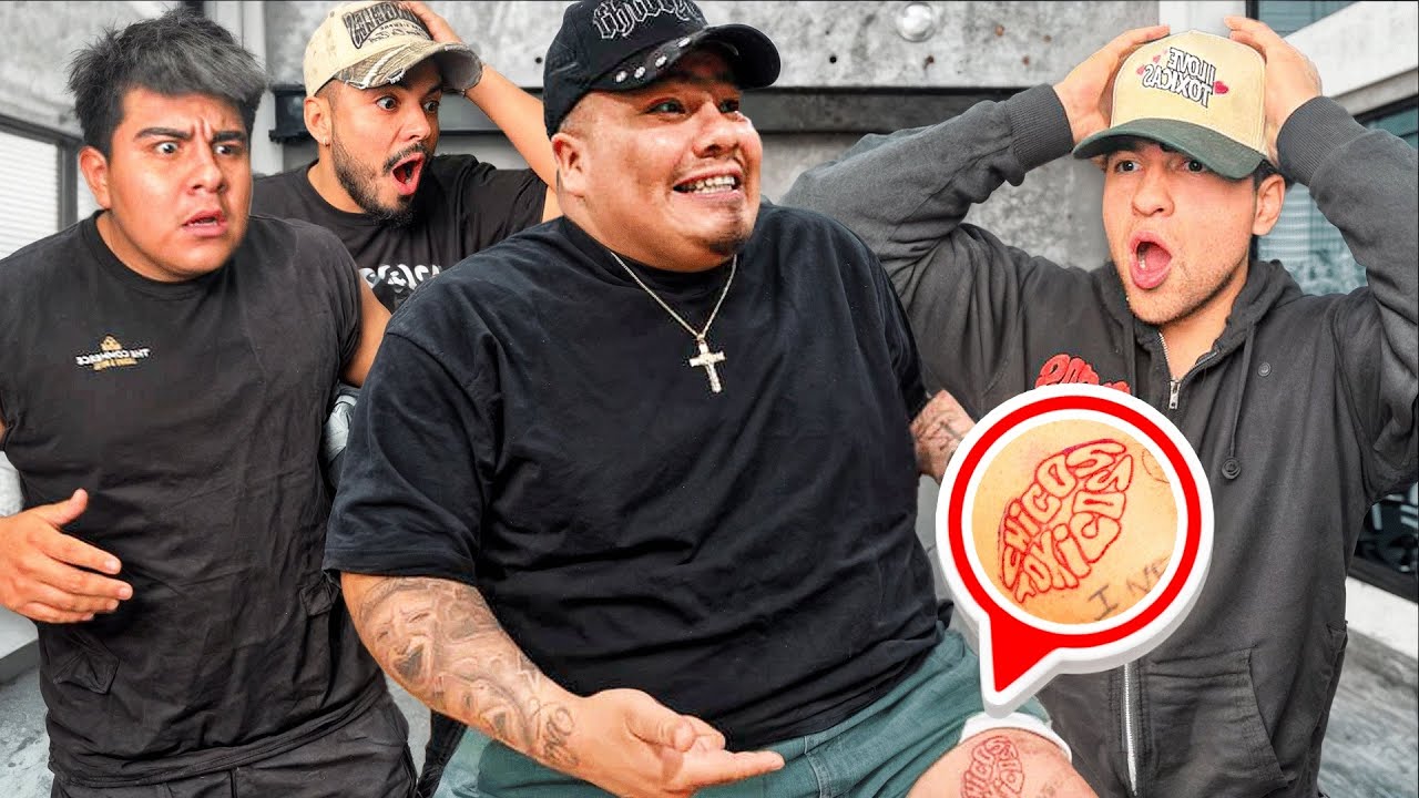 I GOT CHICOS TOXICOS LOGO TATTED (NOT CLICKBAIT)