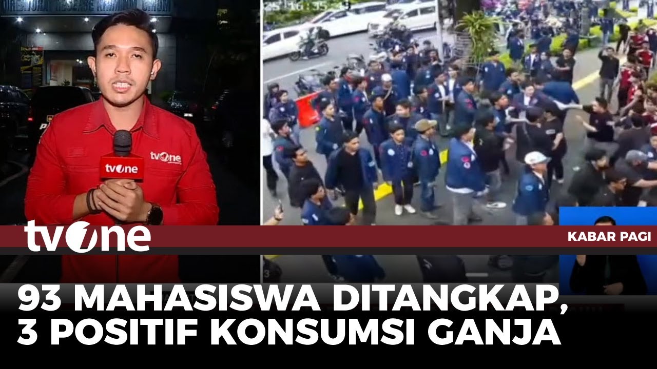 Peringatan Tragedi Trisakti Berujung Ricuh, Puluhan Mahasiswa Ditahan | Kabar Pagi tvOne
