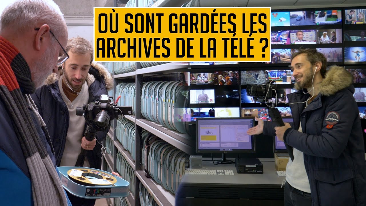 Dans les coulisses des archives de la télé