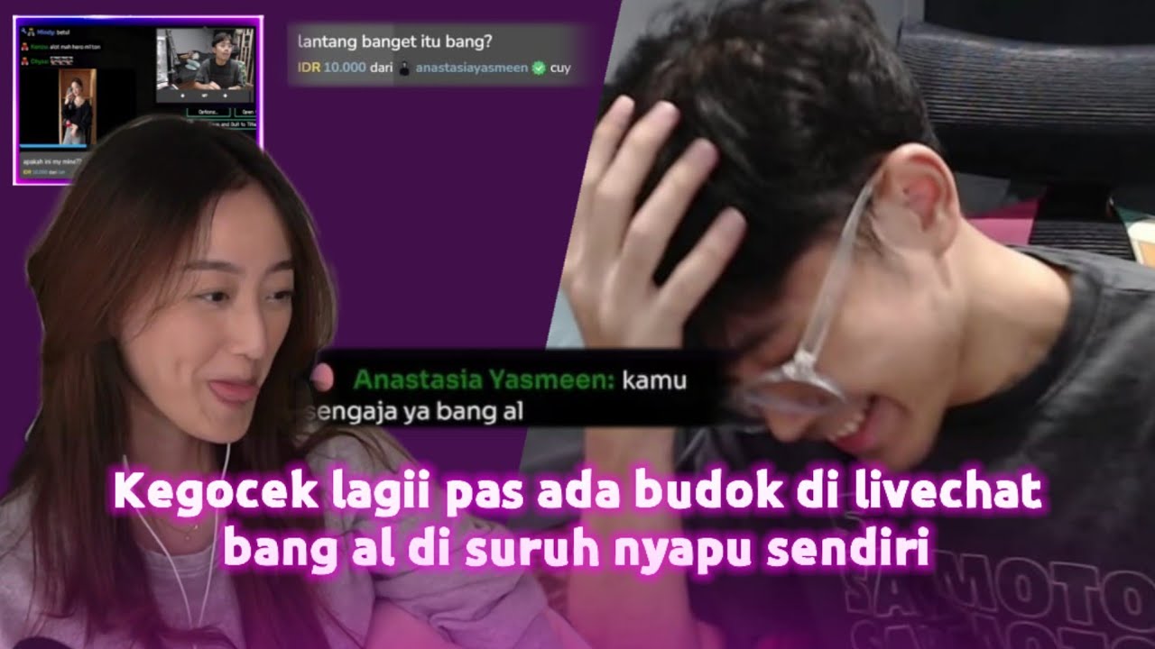 bang AL bilang kalo budok my mine saat @meentut ada di live chat gosong lagi dah 