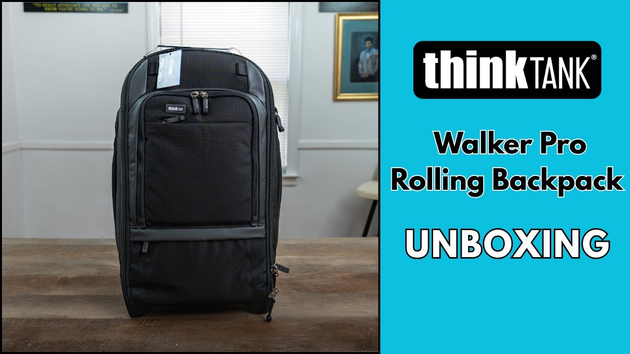 Think Tank Walker Pro Rolling Backpack Unboxing