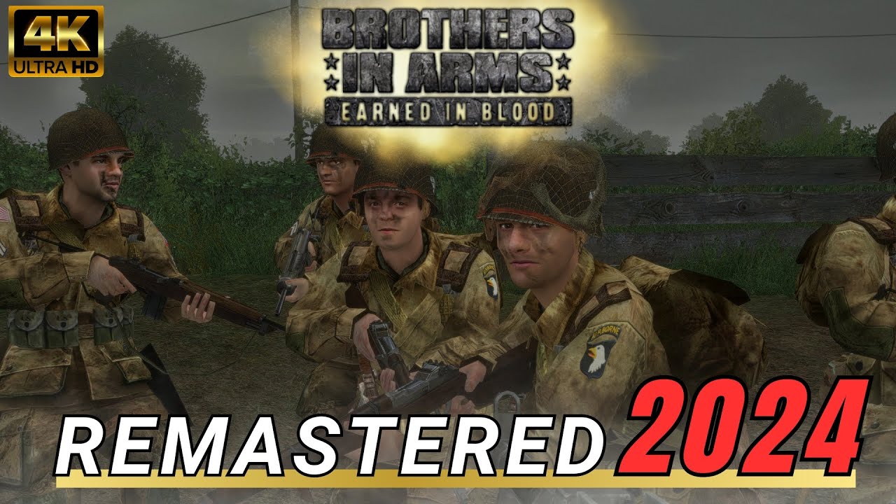Brothers in Arms: Earned in Blood - 4K HD Remastered in 2024