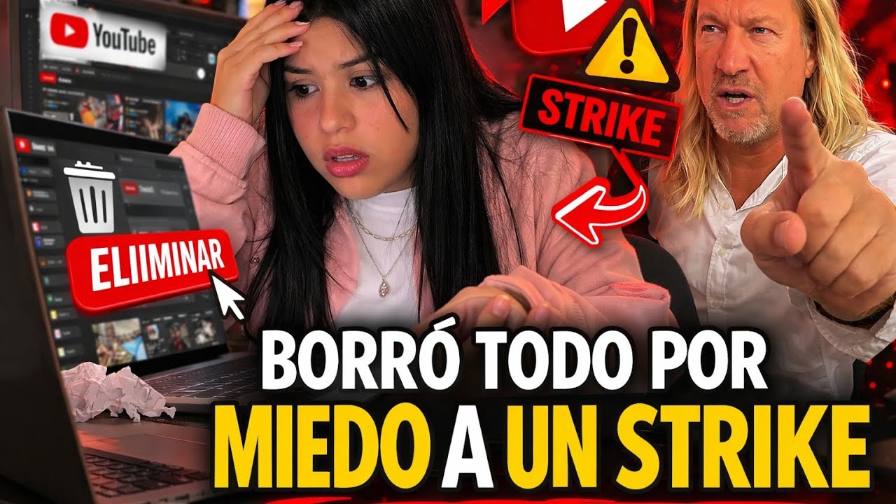 ADRI TOVAL ELIMINA CONTENIDO DE JAVIER CERIANI POR TEMOR A STRIKE Y EXPULSIÓN DE YOUTUBE
