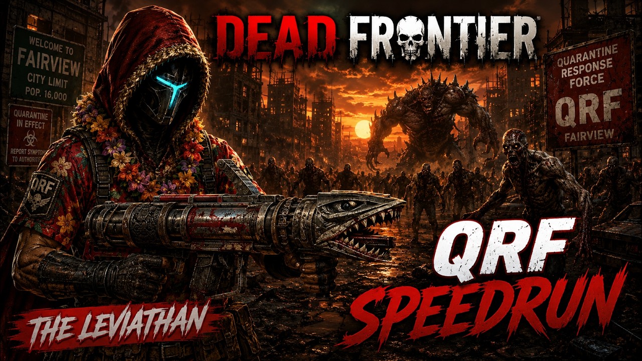 Dead Frontier - Mightman - QRF Speedrun - Leviathan Launcher