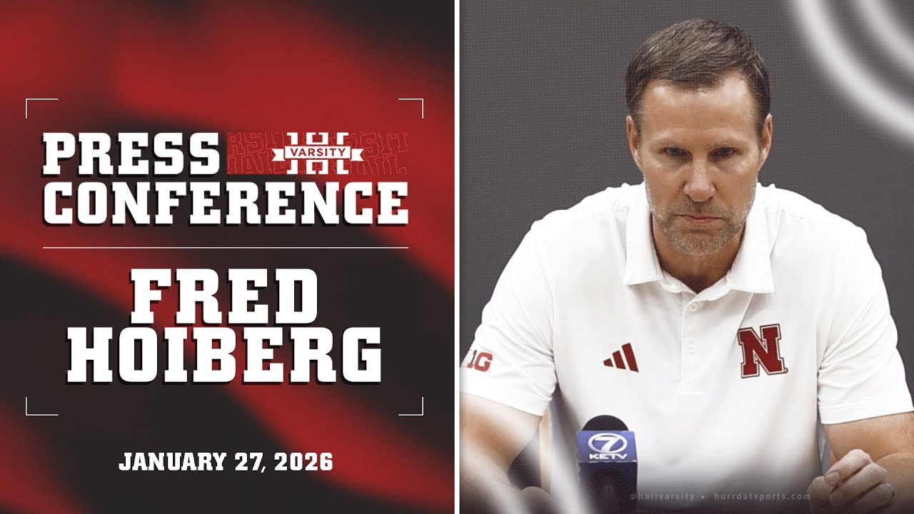 Husker HC Fred Hoiberg Talks 75-72 Loss To No. 3 Michigan | Nebraska Basketball Press Conference