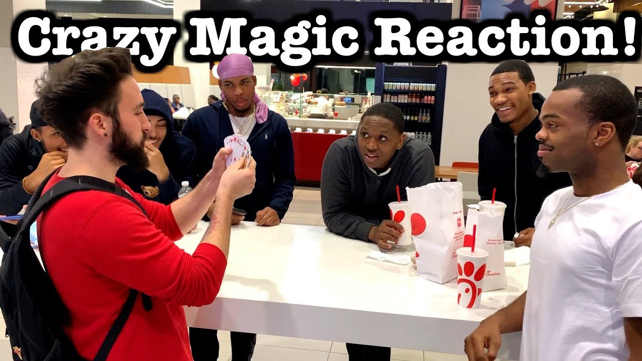 FUNNY MAGIC REACTION!