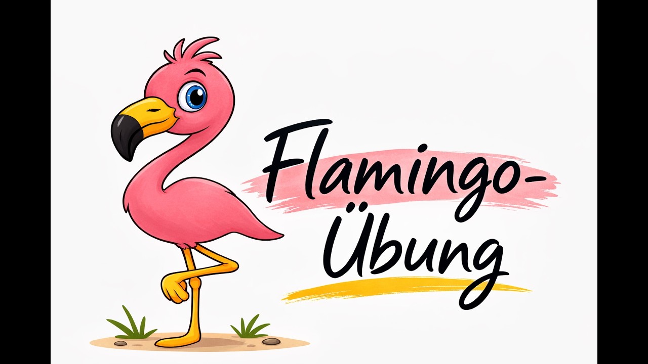 Einbeinstand oder Flamingo-Übung / Orthopedic Tricks - Orthopädie & Bewegung