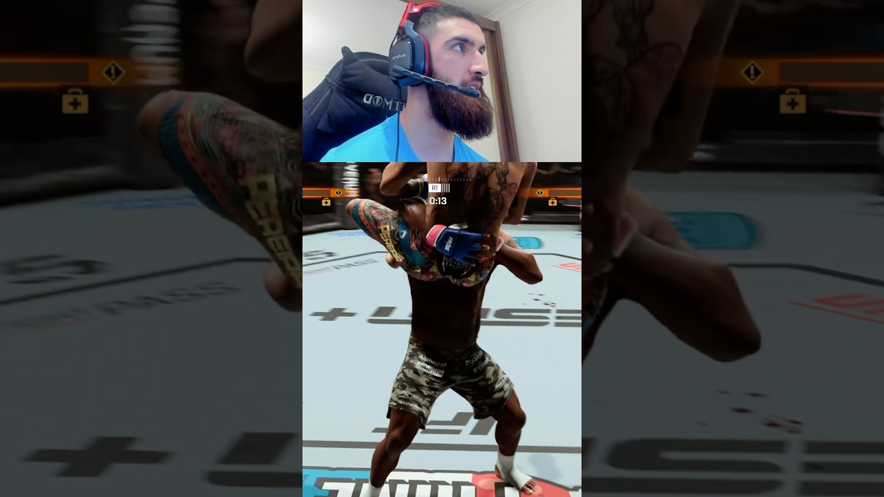 Slam KO With Rampage Jackson in UFC 5! #ufc #alexpereira #mma