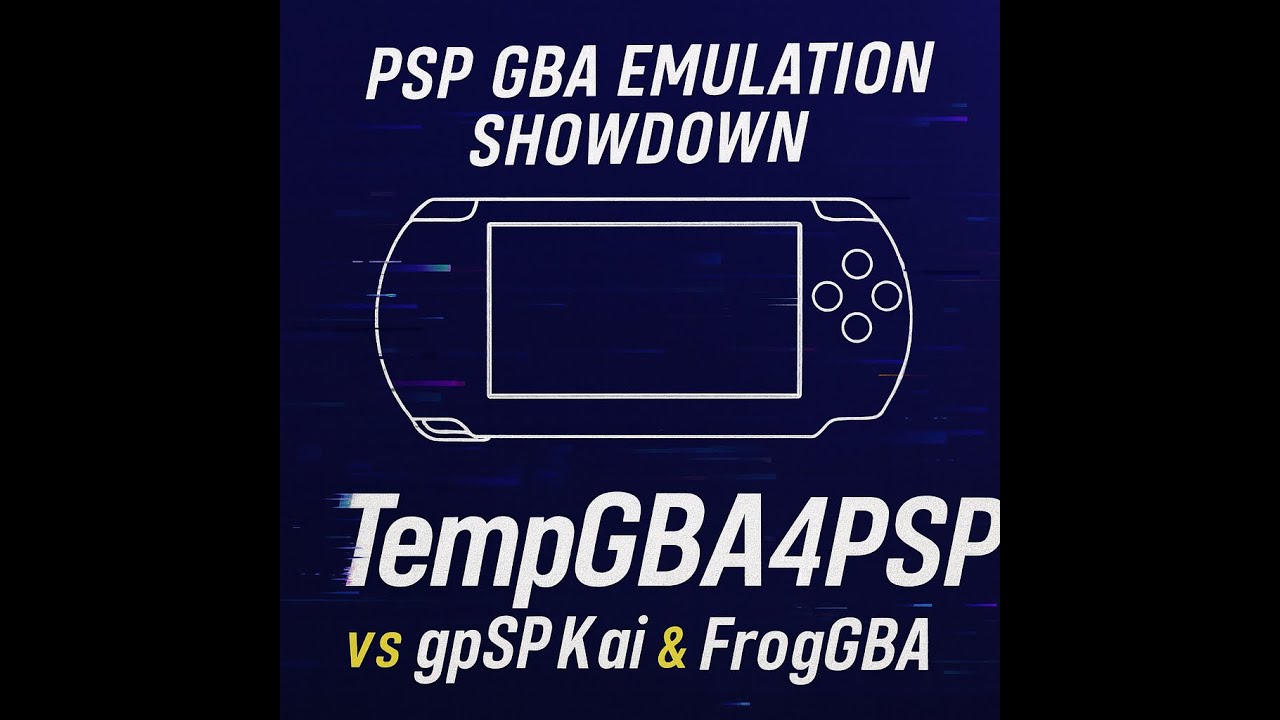 Pok&eacute;mon Unbound on PSP! Which is the best emulator? TempGBA/FrogGBA/GPspKai!