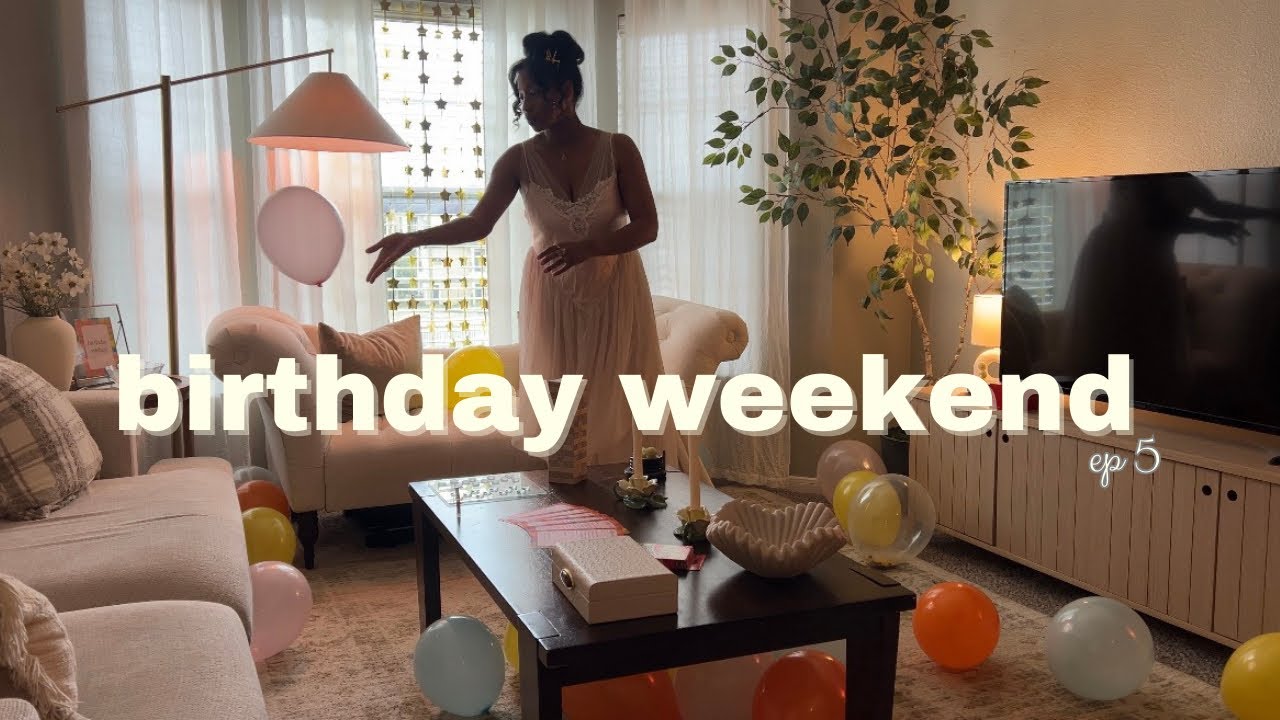 homebody diaries | my birthday weekend, vintage shopping & a cozy haul