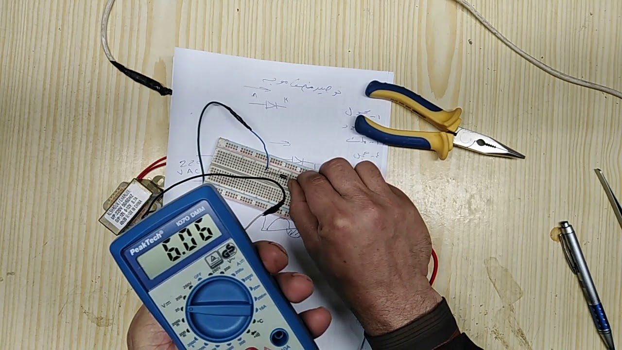 دائرة توحيد نصف موجه