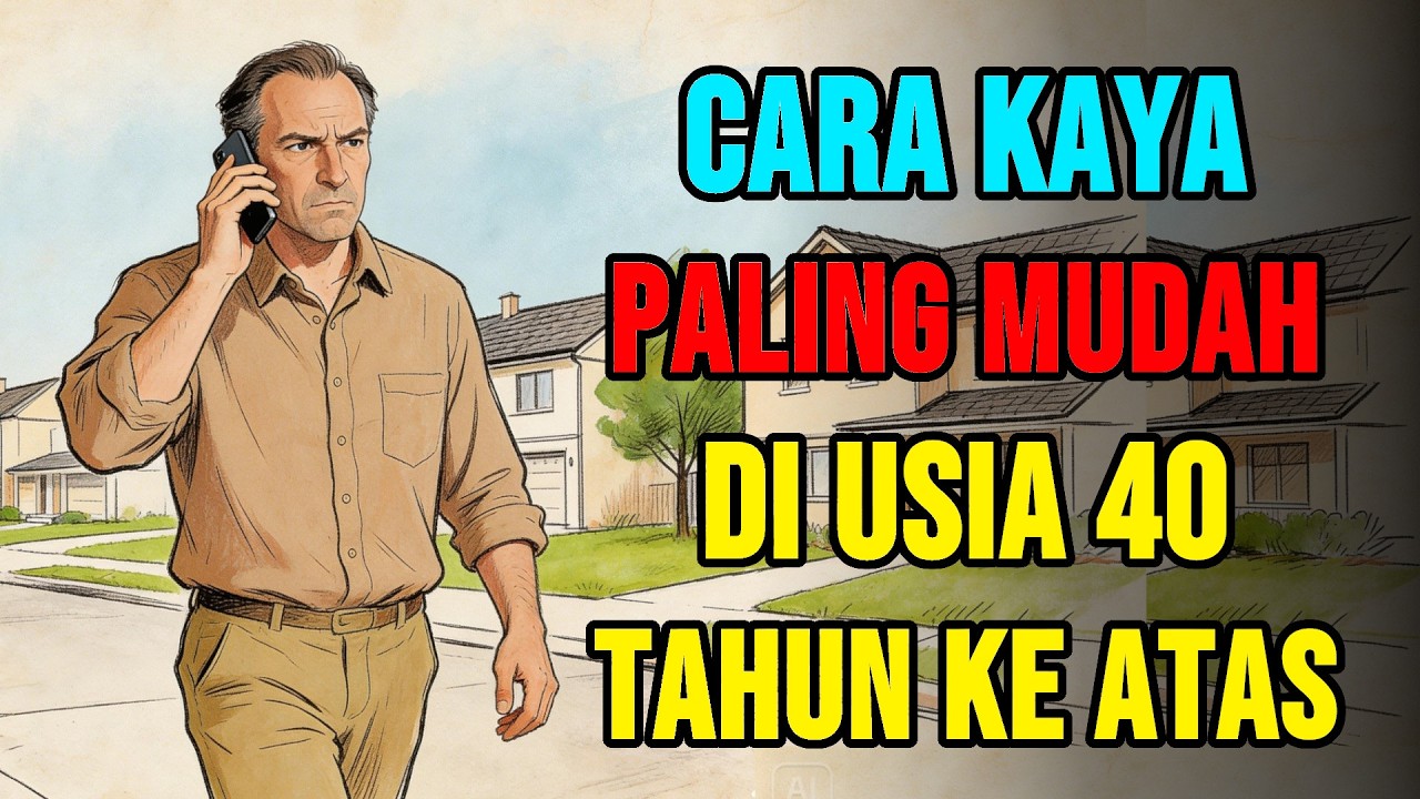 Cara Kaya Paling Efektif dan Mudah Setelah Usia 40 Tahun ke Atas