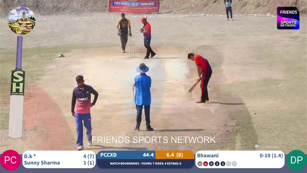 Vinod Memorial Season 4 | Day 11 | Match no. 72 | SSM Kathwar | danda pagar vs pcc xi dandor