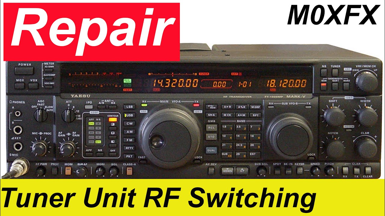 Yaesu FT-1000MP Mark V No RX-TX Troubleshoot & Repair Part-3