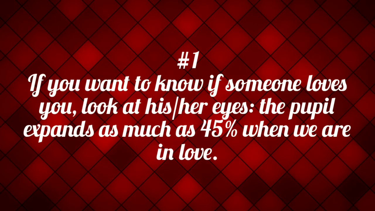 20 Amazing Psychology Facts about Love
