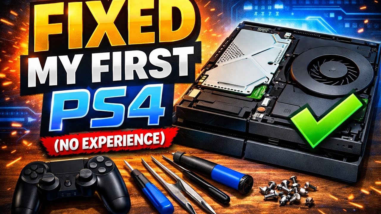 My First Ever Console Repair – PS4