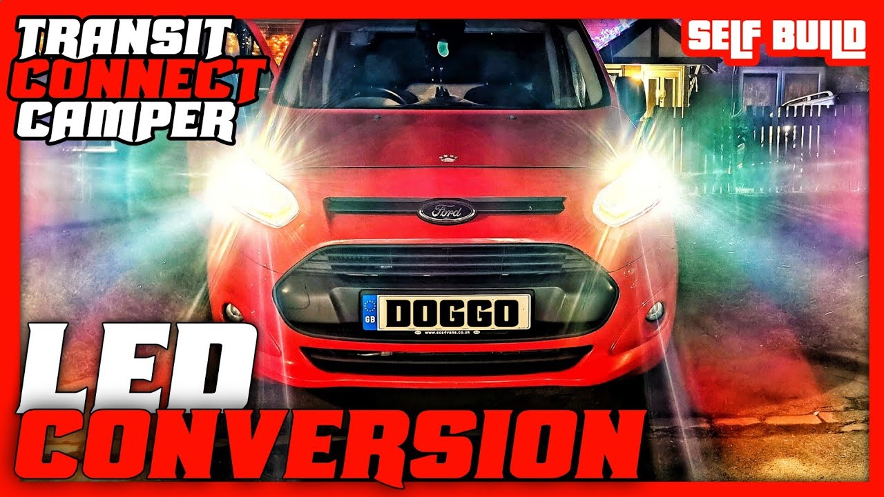 МАКСИМАЛЬНАЯ МОЩНОСТЬ &mdash; самостоятельная модернизация фар Ford Transit Connect