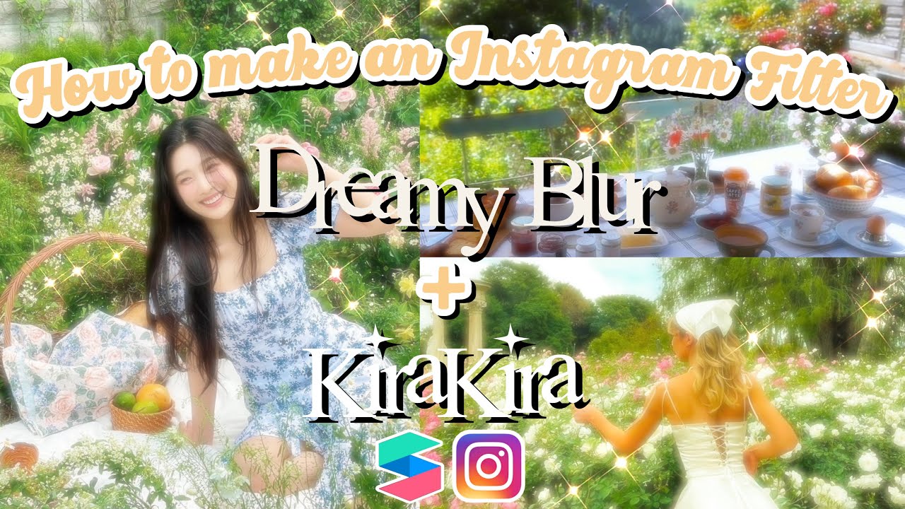 ☁︎ Aesthetic Dreamy Blur + Kira Kira ✧| How to make an Instagram Filter | Spark Ar Tutorial
