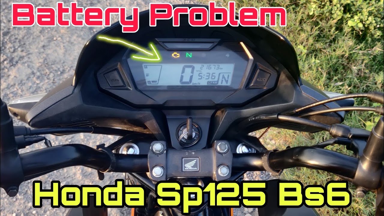Honda Sp125 Bs6🔥 Battery Problem ☹️