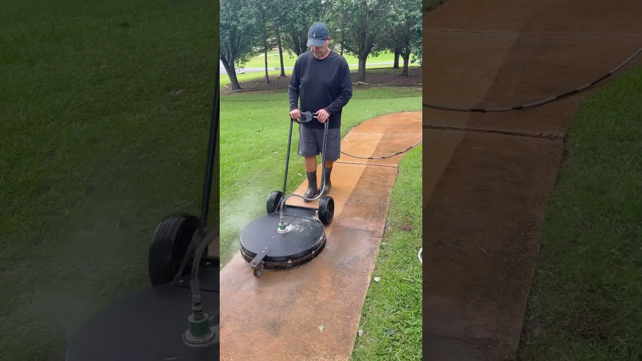Clean vs Dirty Sidewalk