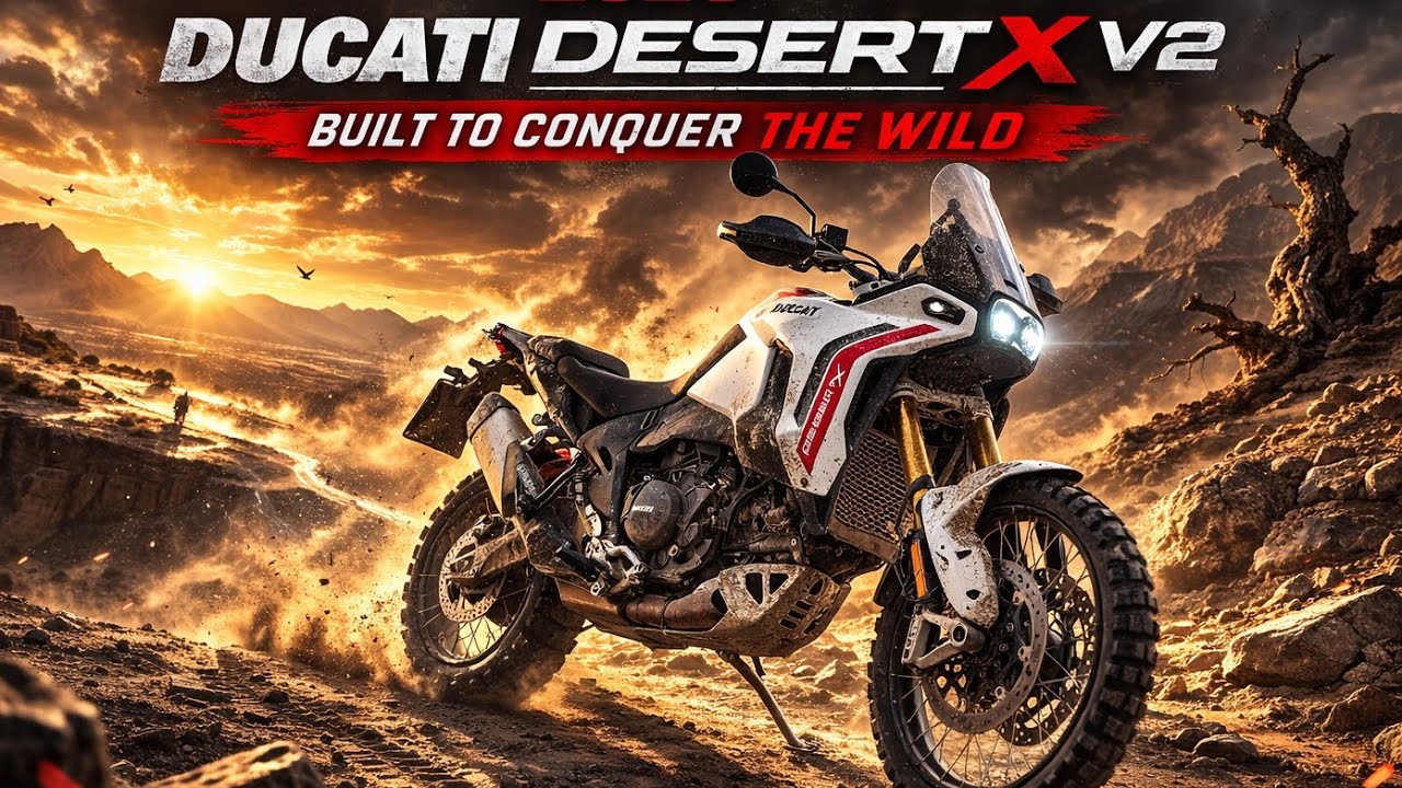 2026 Ducati DesertX V2  Built to Conquer the Wild