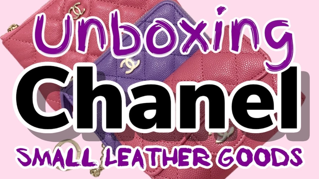 UNBOXING CHANEL SLGs | My First Chanel Small Leather Goods | splendid_lush