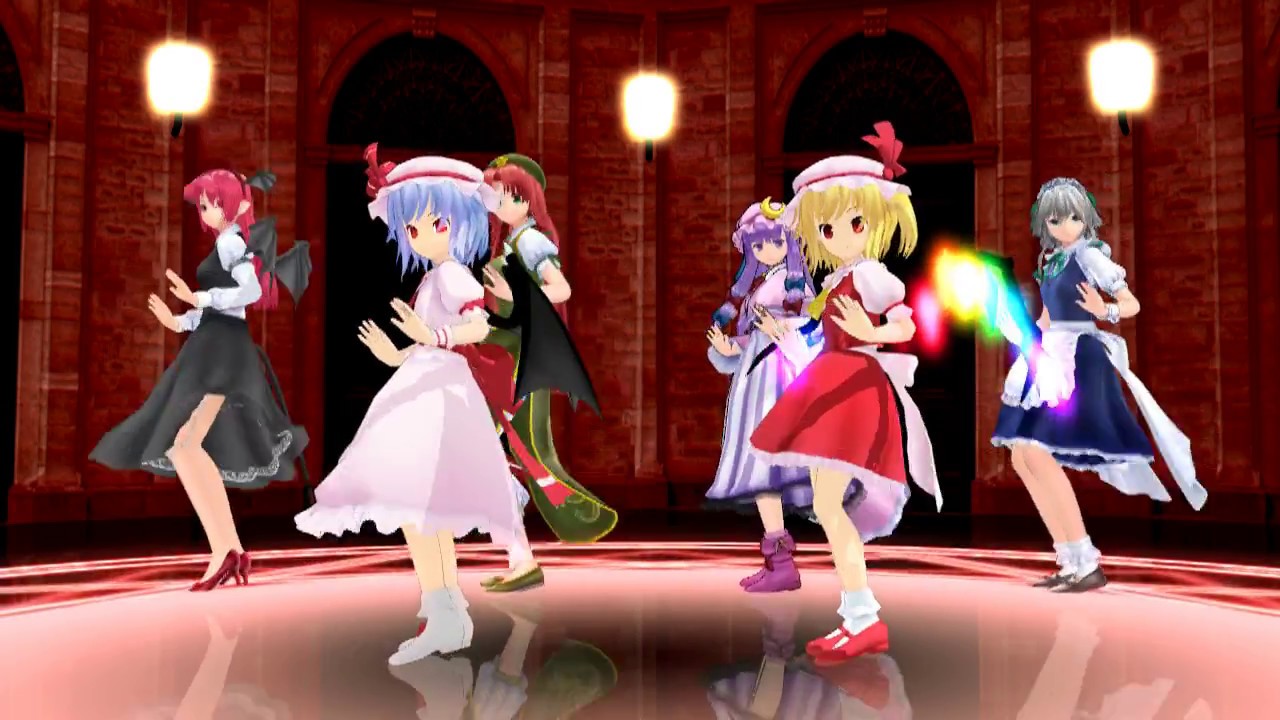 [東方MMD] 紅魔館メンバーで恋ダンス