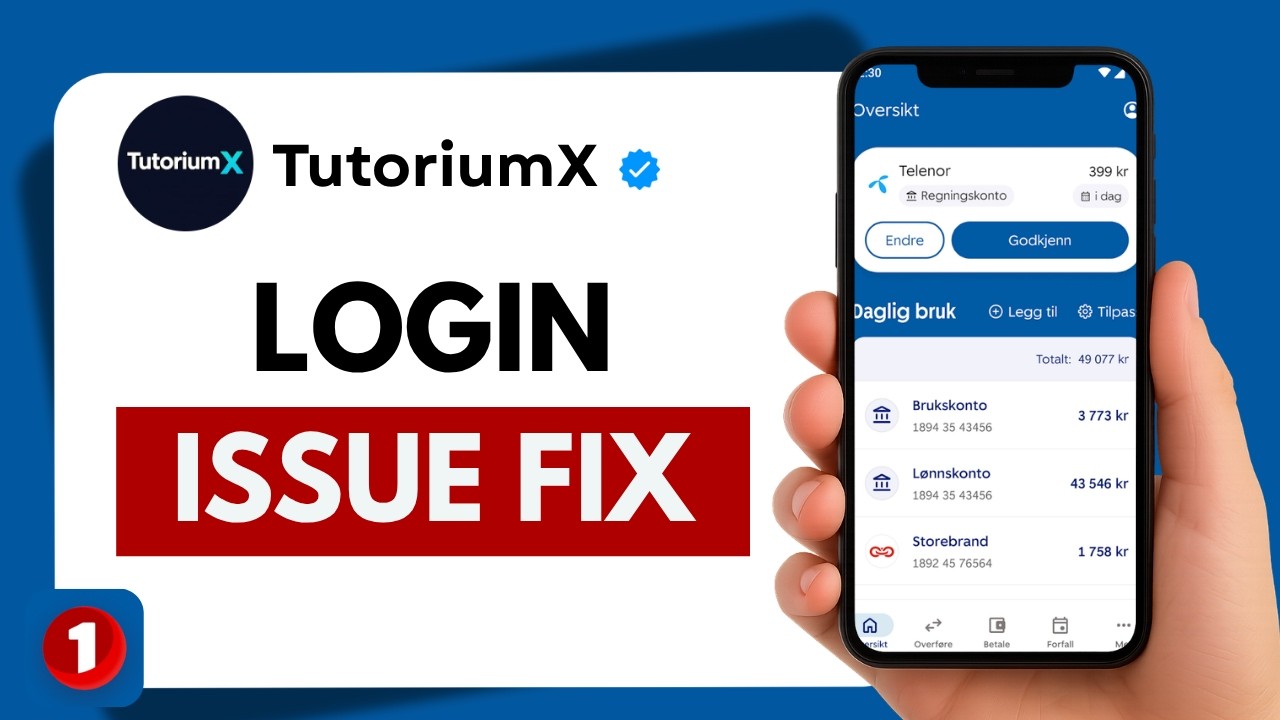 How to Fix SpareBank 1 Login Not Working | Mobile Banking Sign In Issue