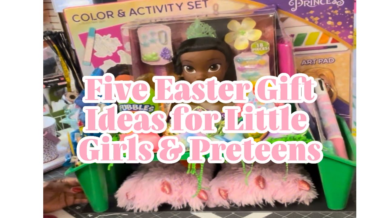 DIY Five Easy Easter Gift Ideas for Little Girls and Preteens