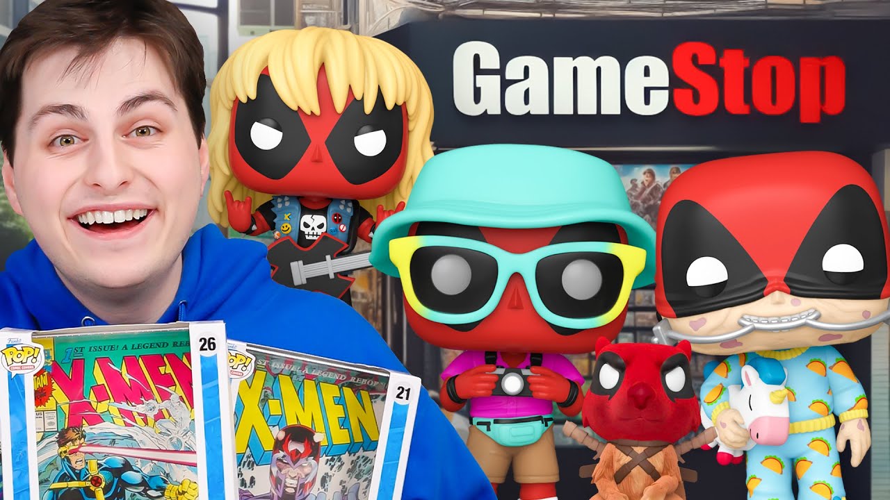 Охота за фигурками Deadpool и X-Men Funko Pop!