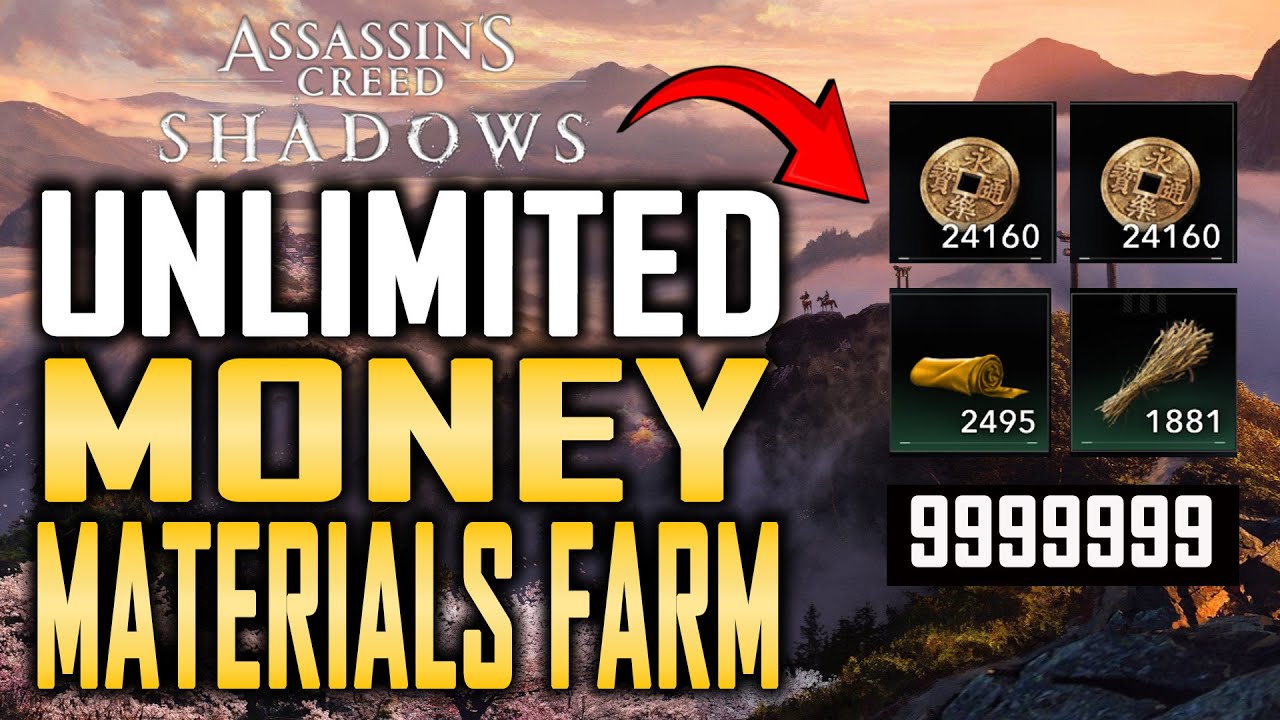 Assassin's Creed Shadows: как фармить деньги? Простой способ, который вам нужен.