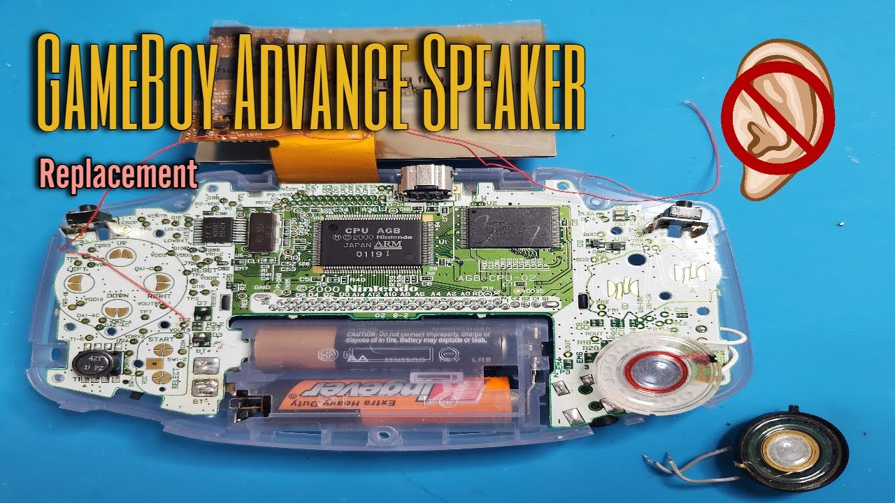 Evil Squirtle Game Boy Advance Speaker Replacement - Funny Play Speaker