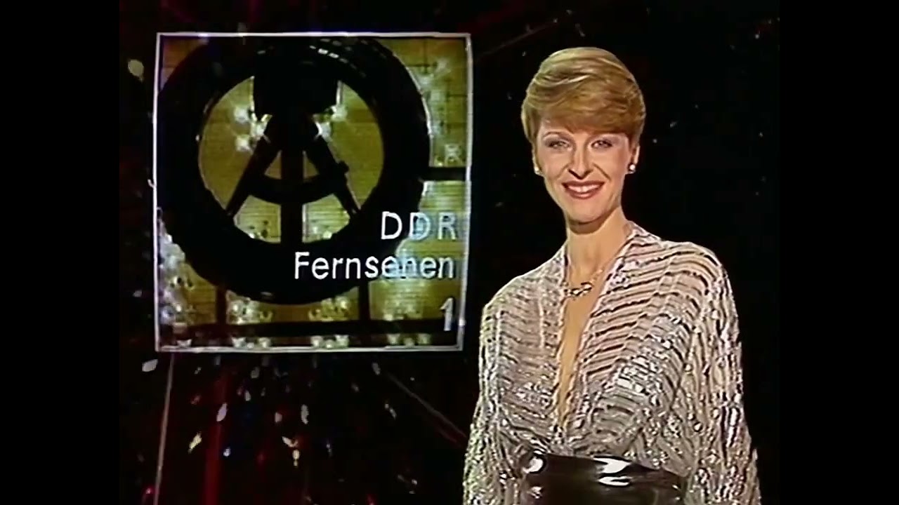 DDR 1 Silvester Fernsehansage  Carmen Nebel 1985