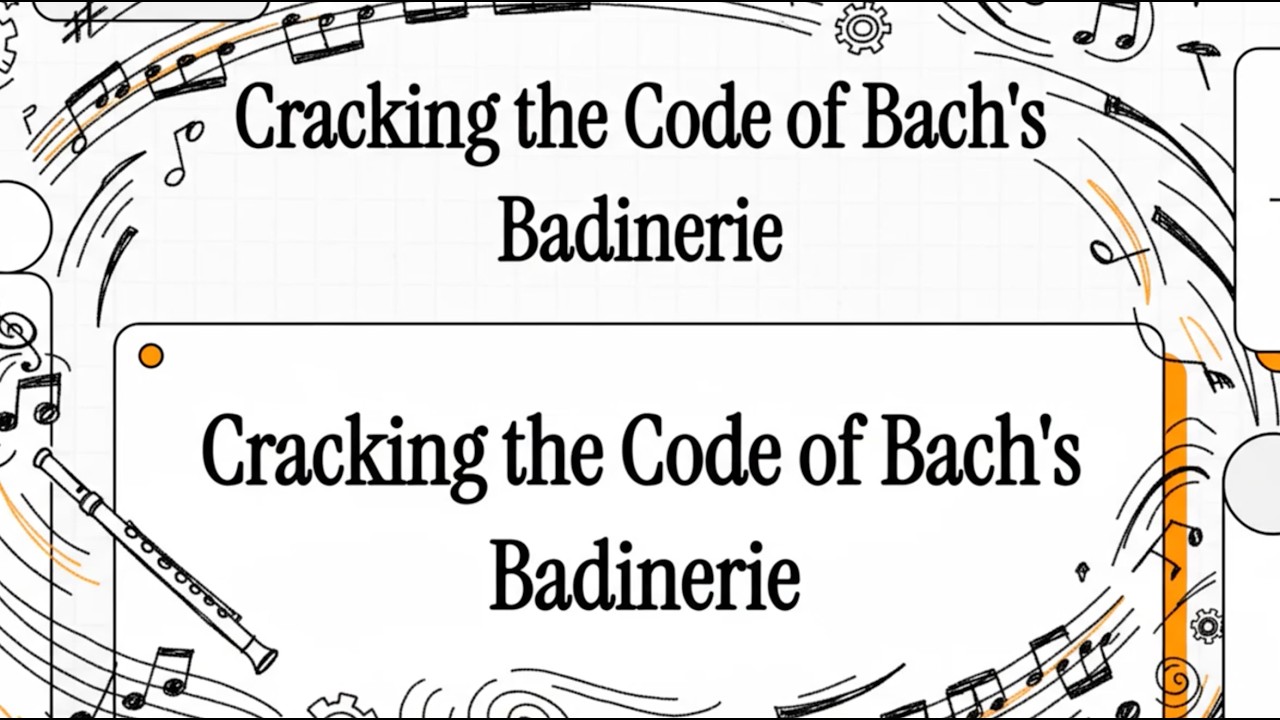 Bach - Badinerie (Eduqas GCSE Music)