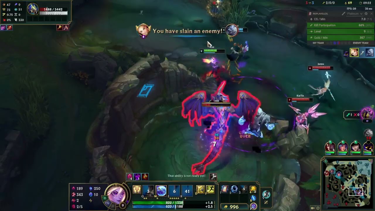 Lux Game 4 (Win vs Kassadin)