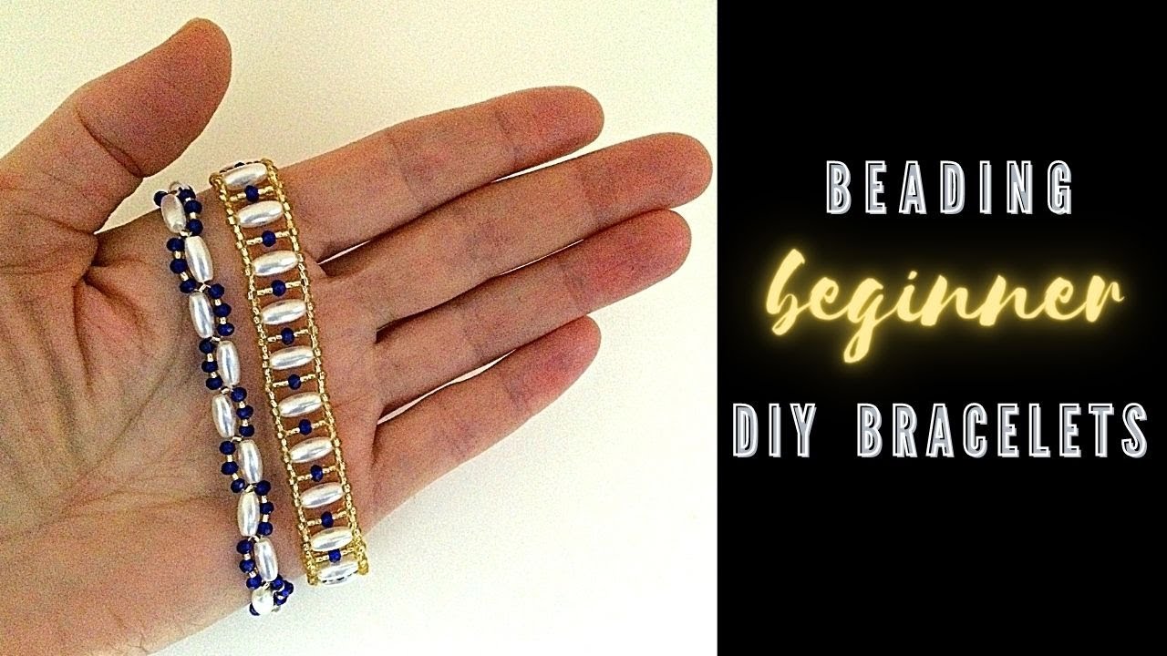 How to make bracelets with beads. Use the same type of beads .DIY beaded bracelets