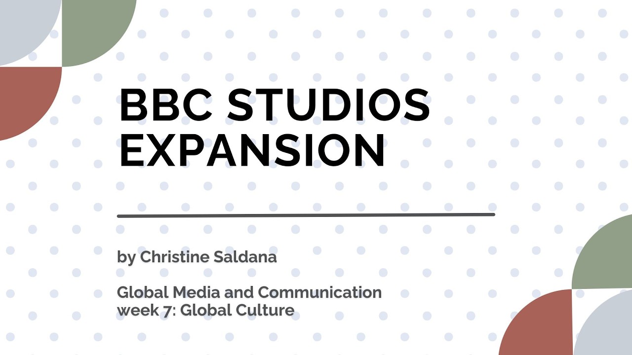 Global Media & Communication (Week 7) Discussion Leader