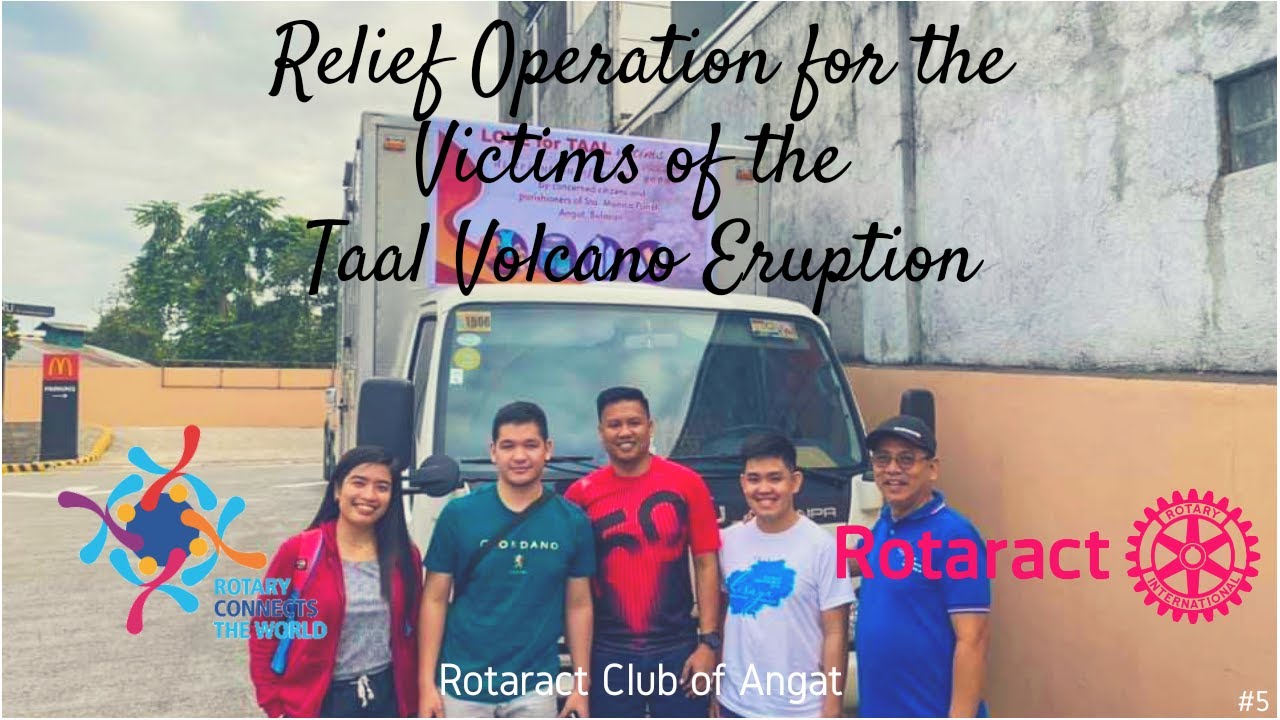Relief Operation for the Victims of the Taal Volcano Eruption