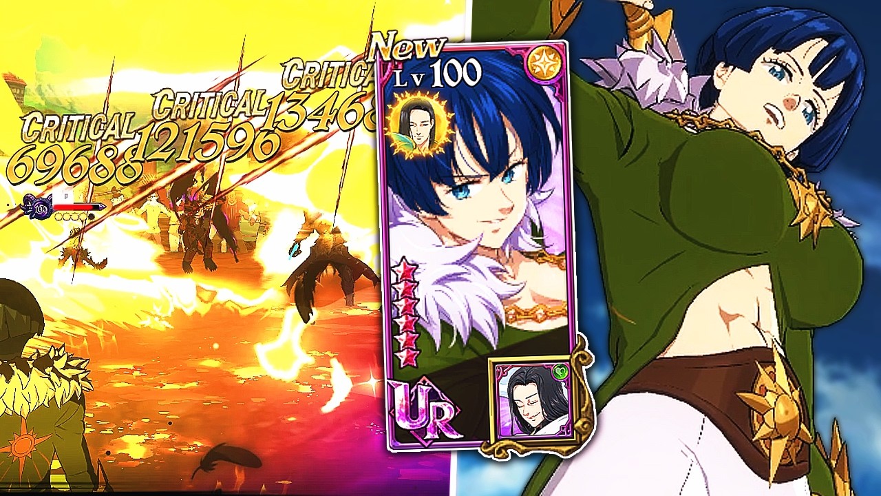 OMG 1/6 F2P GAWAIN SUPER BROKEN 4KOA TEAM!! NEMESIS MELIODAS META IS OVER!! [7DS: Grand Cross]