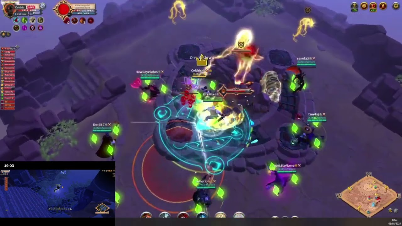 2025/03/08 Claim territory Heavy Mace