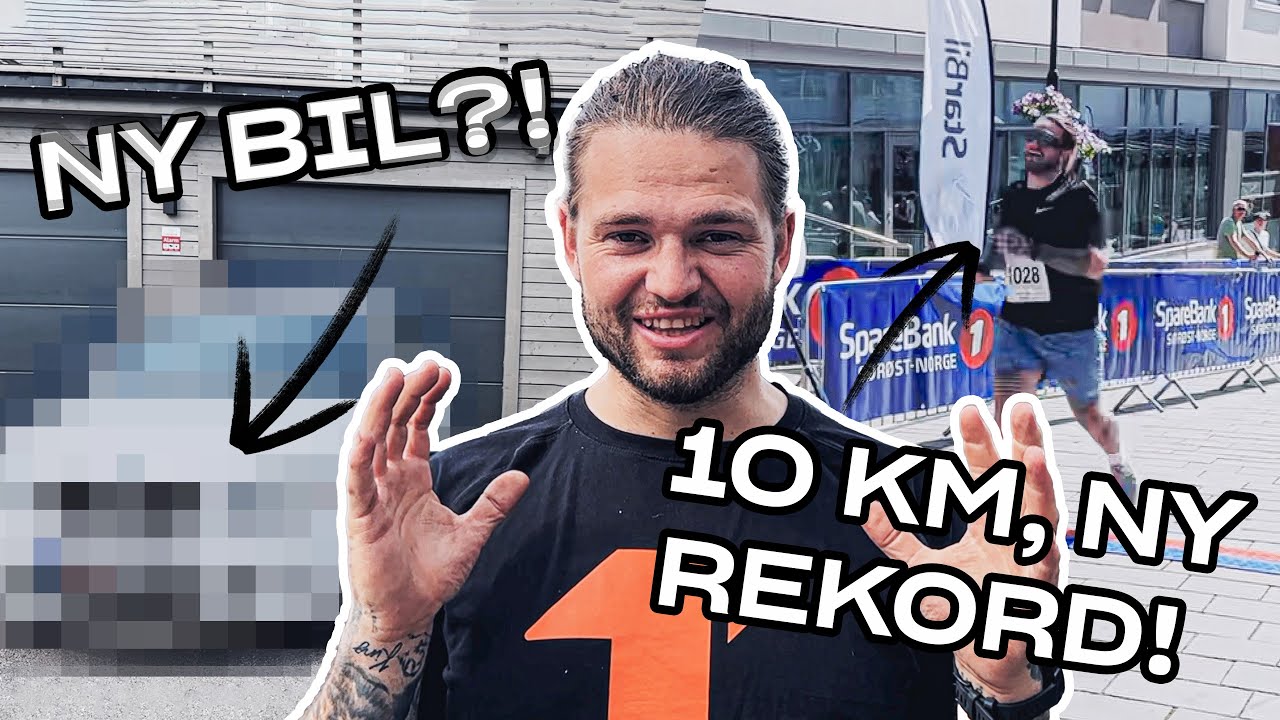 NY bil! Og ny rekord i 10km løping!