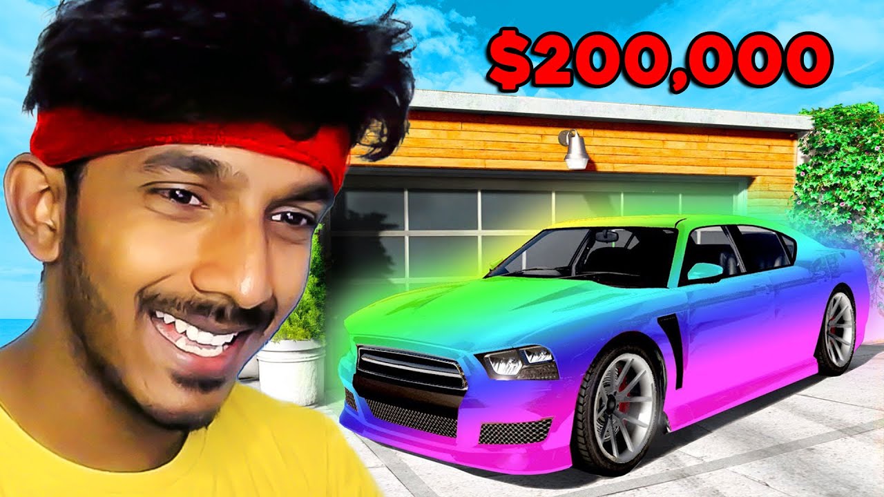Stealing SUPER RICH car GTA Tamil (Mods)
