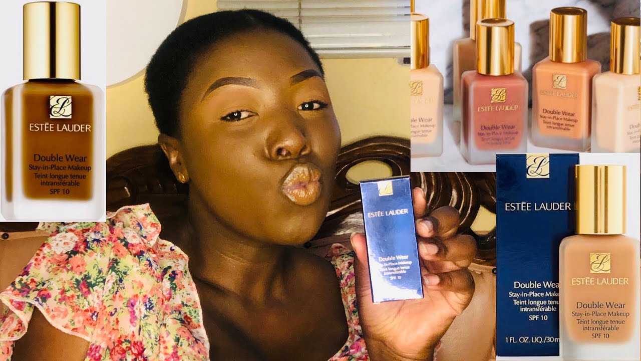 HOW TO APPLY FOUNDATION| ESTEE LAUDER DOUBLEWEAR FOUNDATION|THULISILE KOLWENI|SOUTH AFRICAN YOUTUBER