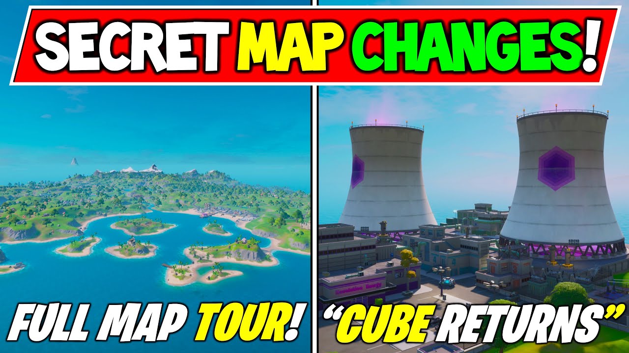 Fortnite: All NEW Chapter 2 Map Changes (Secret Map Changes)! WEEK 1