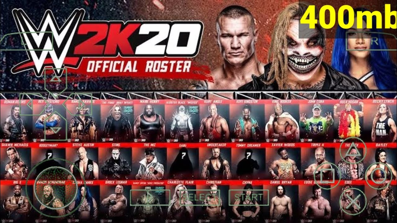 (400 MB) how to download wwe 2k21 on android ppsspp wwe2k21 psp mod patch by androrg