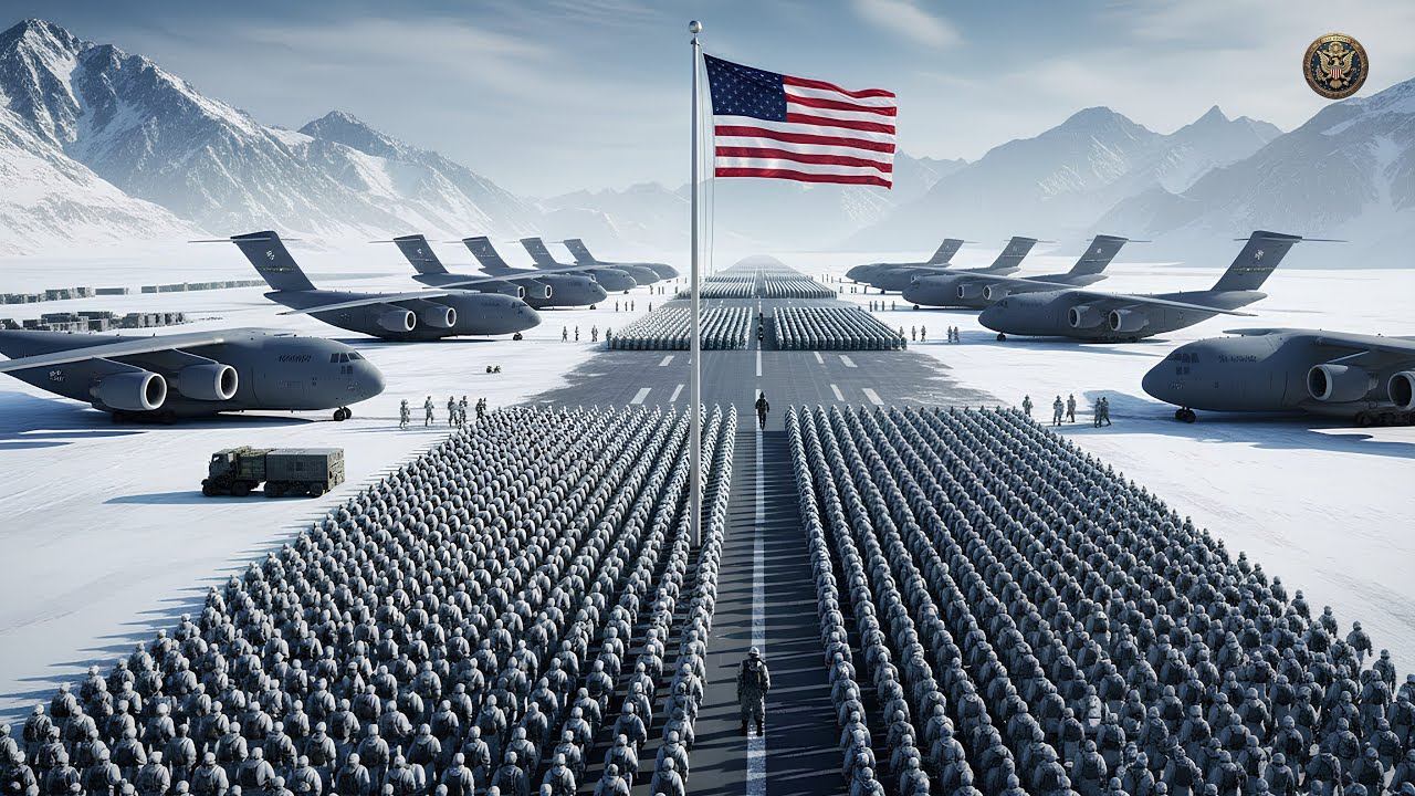 Denmark shoked! 28.000 US Marines & Elite Arctic Troops Take Control of Greenland