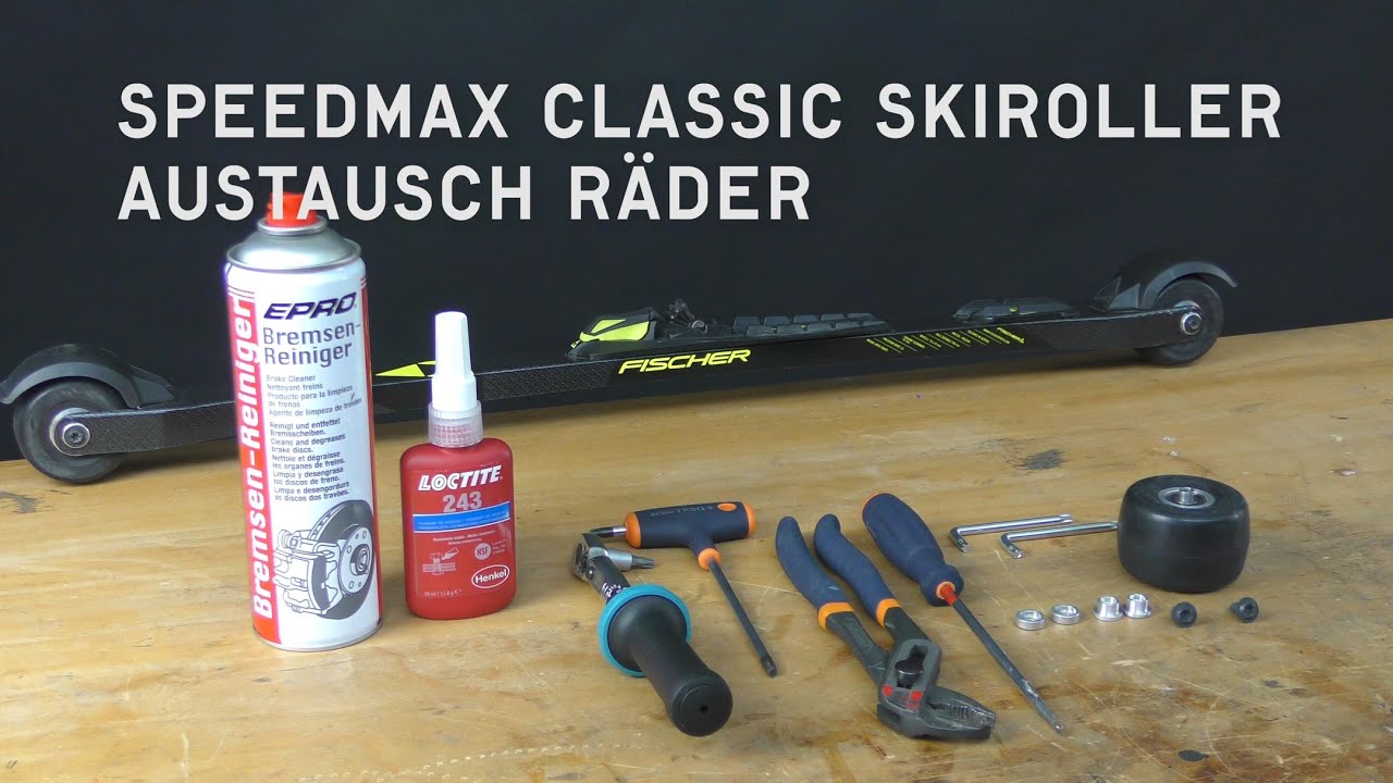Fischer Nordic | Räder Austausch Speedmax Classic Skiroller
