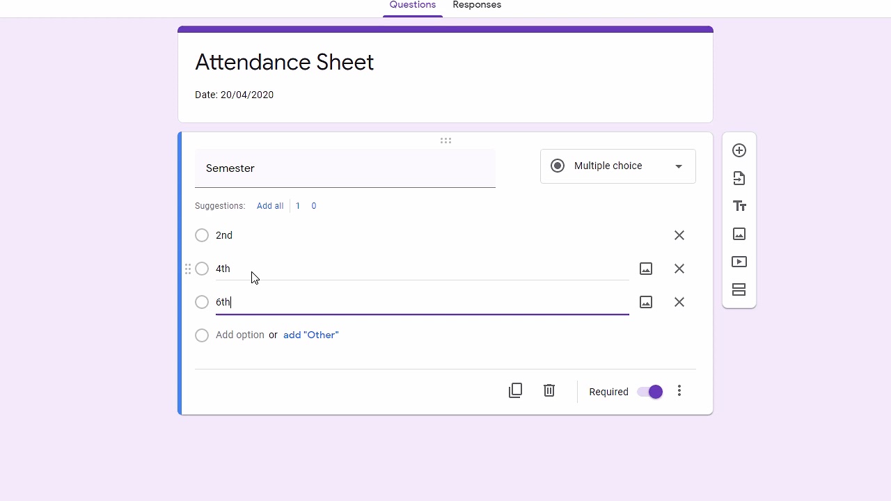 How to Make Attendance Sheet in Google Classroom
